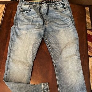 Hollister joggers, Jean type material, size XL.